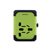 Universal Travel Adapter with 2.4A Dual USB Charging and LED Power Indicator